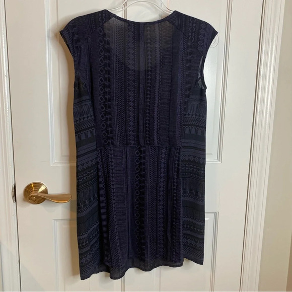 Anthropologie One September Barranco Embroidered  Navy Bohemian Blouse Tunic XXS - Picture 12 of 15